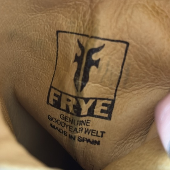 Frye Dorado Tall Brown Buckle Riding Boots - Picture 6 of 16
